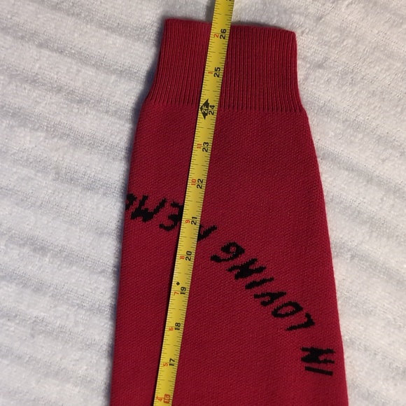 NWT Teddy Fresh red gone but not forgotten sweater size M - Picture 7 of 7
